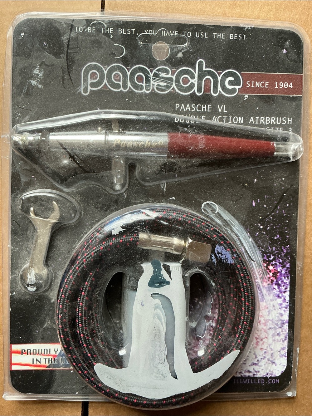 Paasche VL Double Action Airbrush size 3